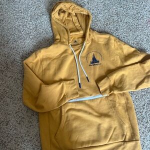 Disney World 50th Anniversary Gold Hoodie with zipper kangaroo pocket